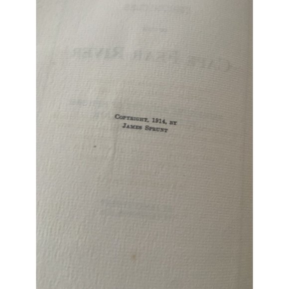 RARE "Events on the Lower Cape Fear" James Sprunt, 1914 North Carolina History - Picture 5 of 10